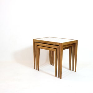 Three Swiss nesting tables from the sixties. image 2