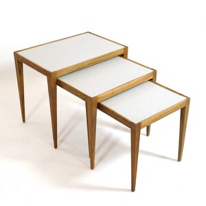 Three Swiss nesting tables from the sixties. image 4