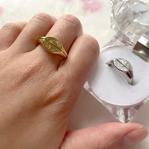 Anillo De Plata "Mejores Amigos" - Anillo De Amistad Para Siempre - Anillo De Compromiso Para Mujer - Sello 925 - España