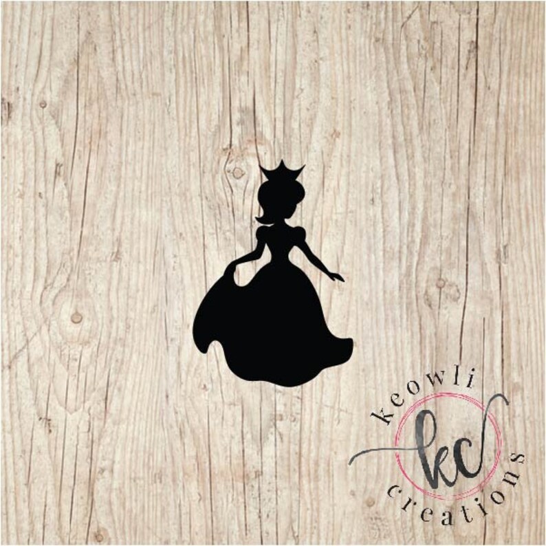 Princess vinyl decal Etsy
