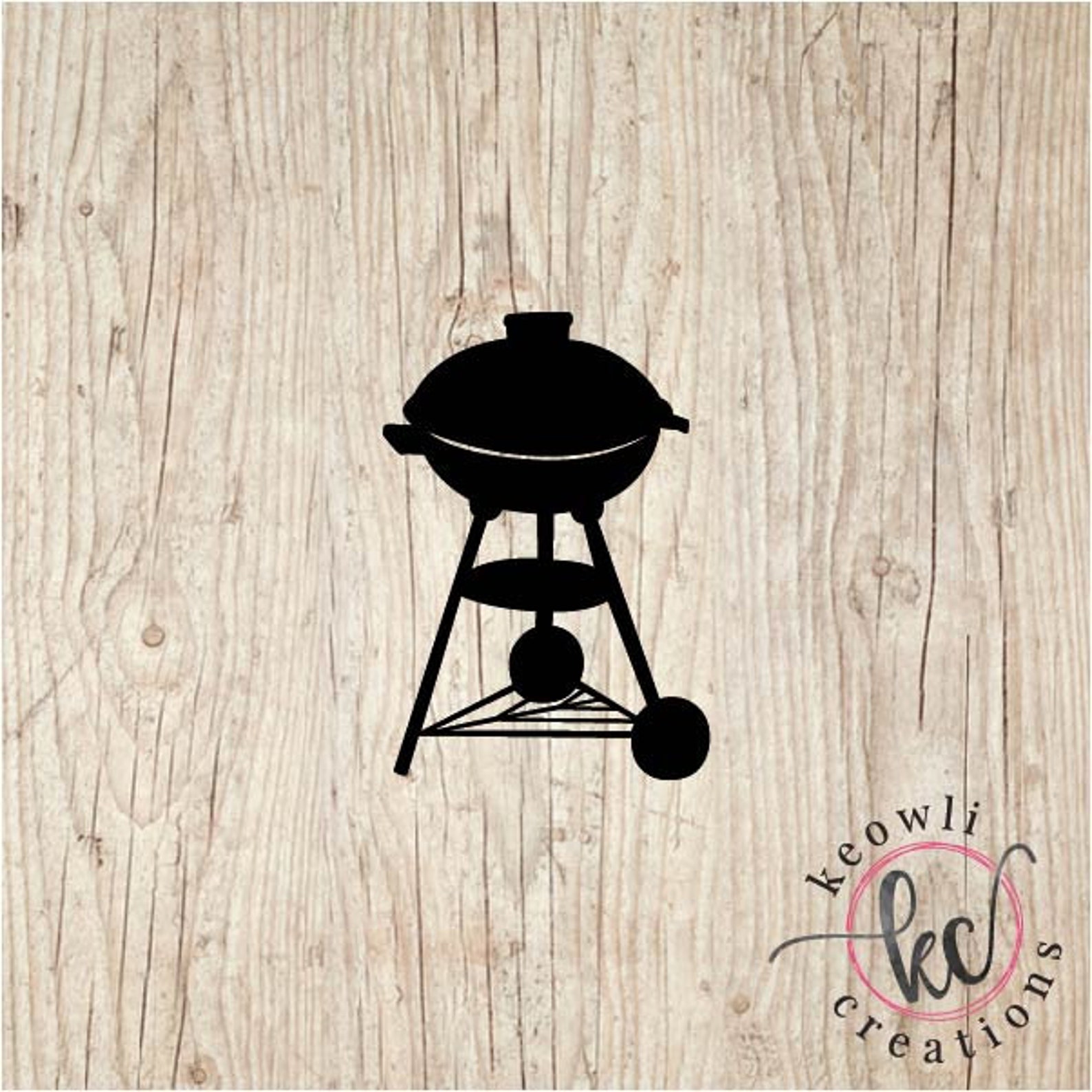 Grill Vinyl Decal Style 01 Etsy