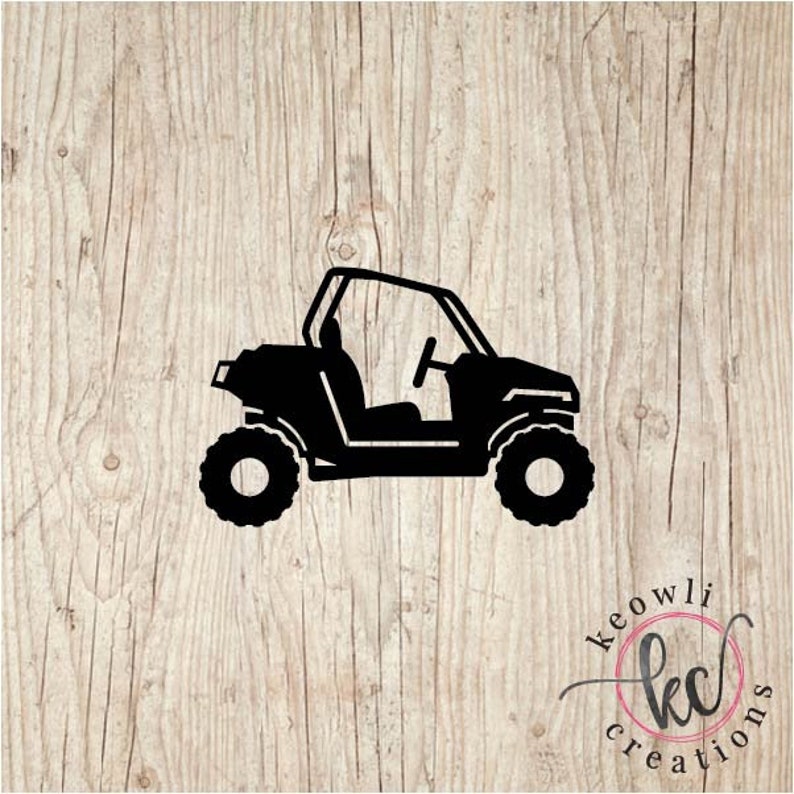 ATV Razor vinyl decal Etsy