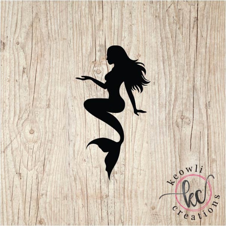 Mermaid Vinyl Decal-Style 14