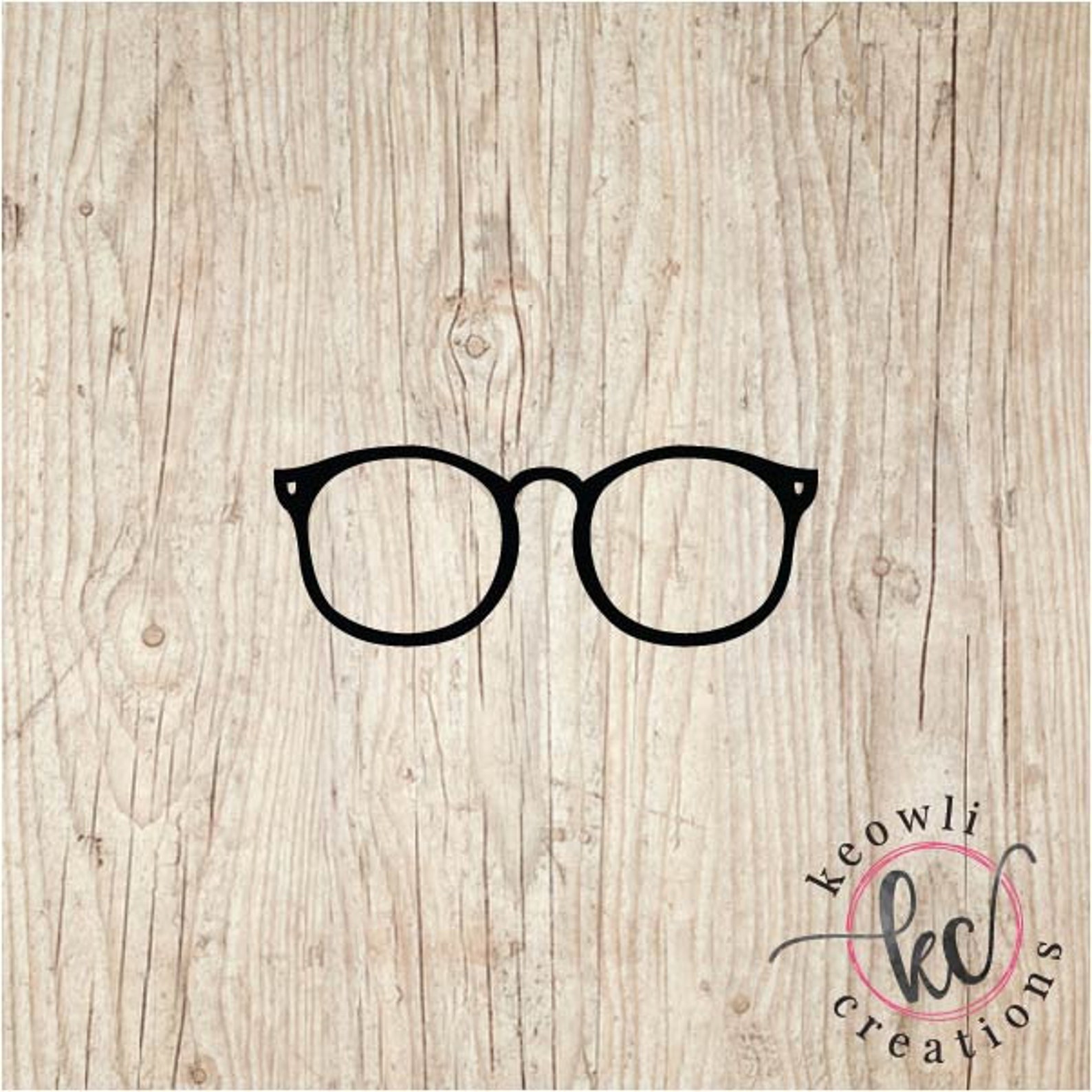 Glasses vinyl decal style 05 Etsy