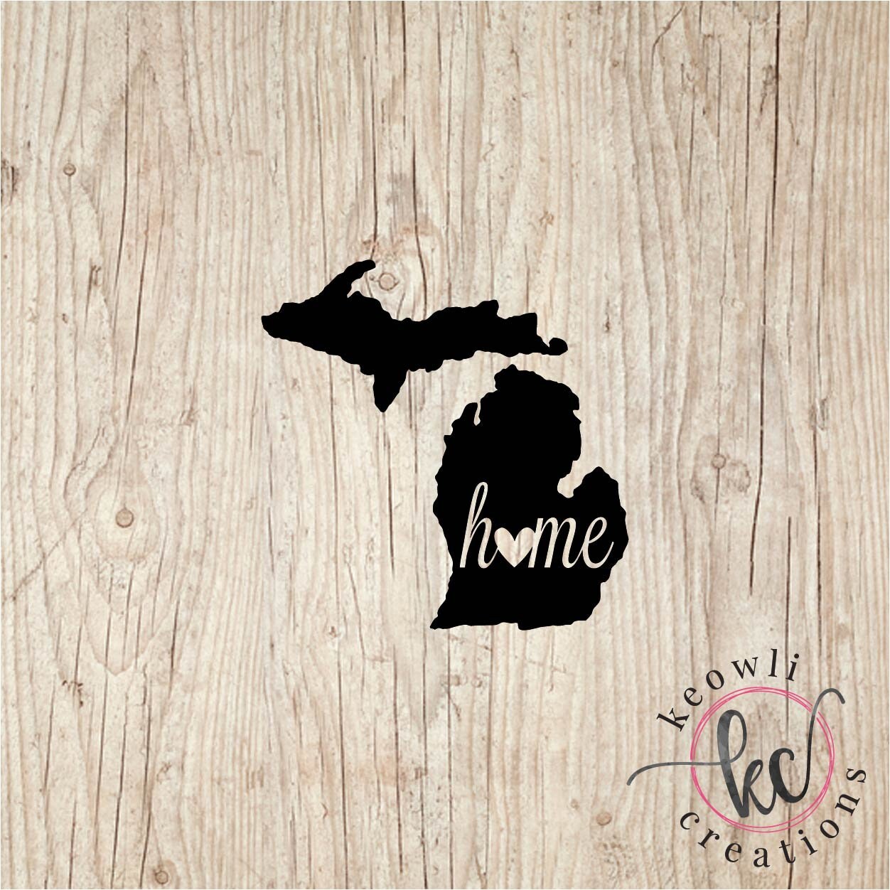 Michigan vinyl decal michigan gifts wall decor laptop Etsy