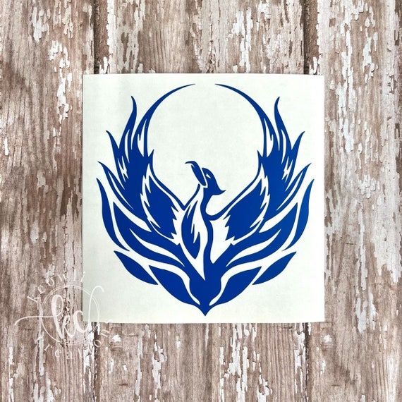 Phoenix Vinyl Decal Style 6 Etsy