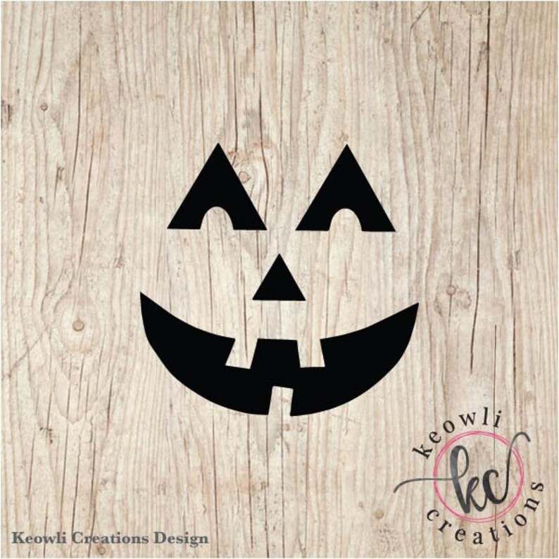 Jackolantern Vinyl Decal Style 01 Etsy