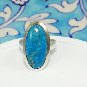 Arizona Turquoise Sterling Silver Ring - Size 7