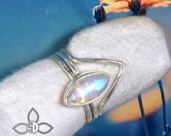 3 Pcs Set Stacked, Stacking Ring, Sterling Silver Ring for Women, Boho Ring, Wide Rings Set, Bohemian Jewelry, JPY010704