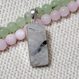Tourmaline Specimens Gemstone, Tourmaline Specimens Pendant, Tourmaline Specimens Jewellery, 925 Sterling Silver, Gift Idea , Z121002
