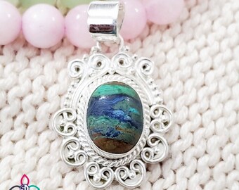 Rainbow Calsilica Pendant, Silver Pendant, Sterling Silver Pendant, Druzy Pendant, Canada Day, Friendship Day, Valentines Day, Pendant,Z802