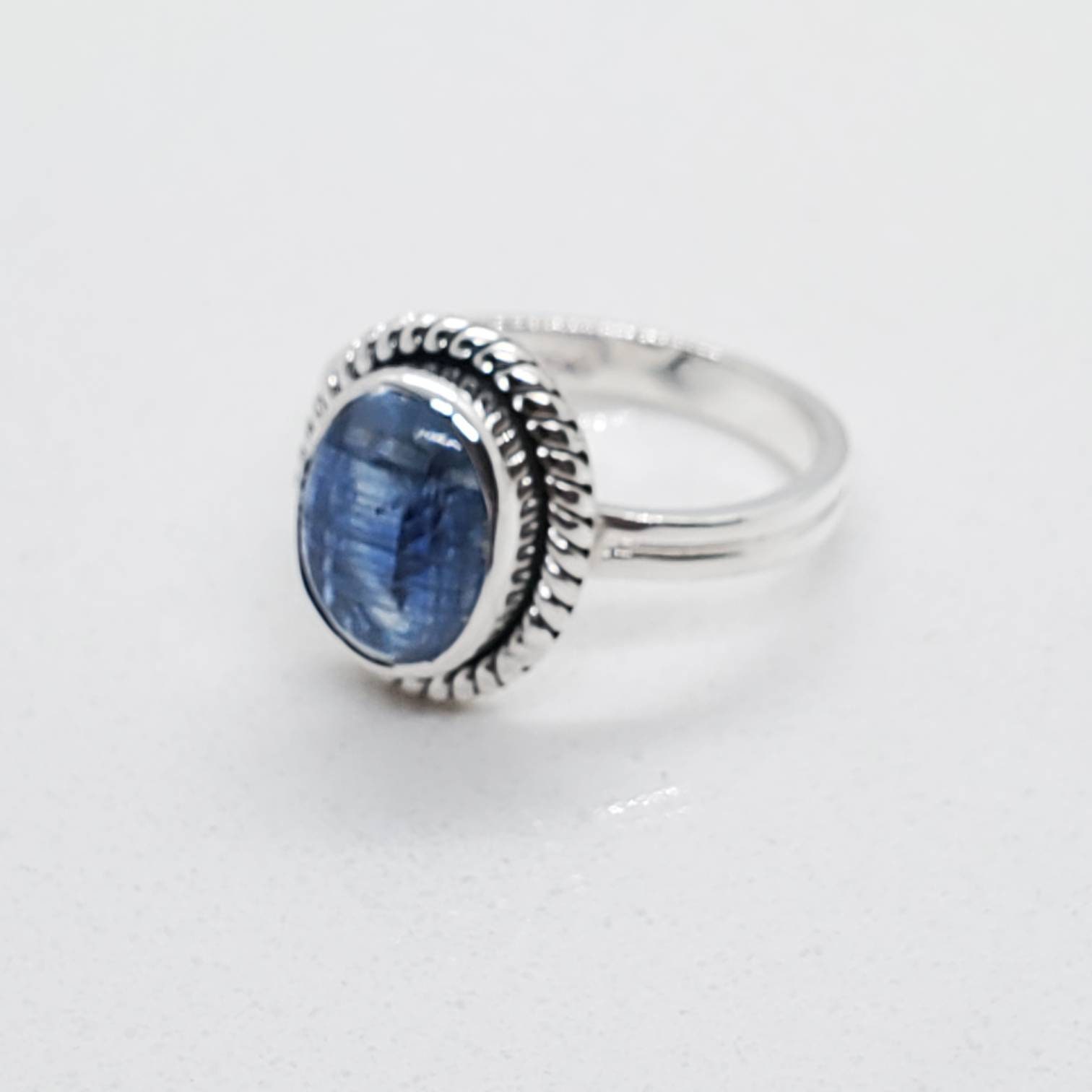 アクセサリー 118.Kyanite Kyanite Gemstone, Kyanite Ring, Kyanite Stone Ring, Designer