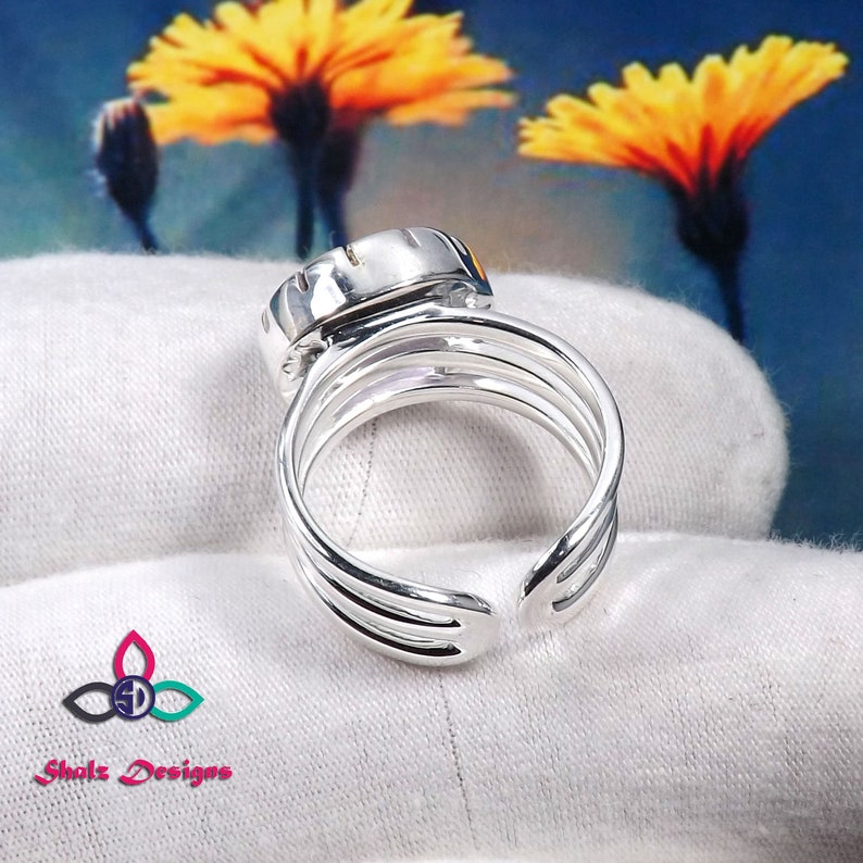 Solid Silver Ring Unique Ring Handmade ring Light Purple Amethyst Ring Amethyst Ring Ring Gemstone Ring Adjustable Ring Gift For Her