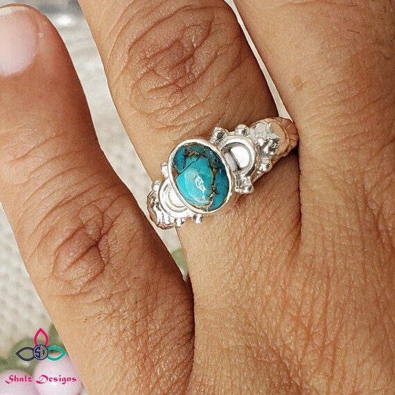 Handmade Ring Western Ring DUMR-05 Blue Copper Turquoise Ring 925 Sterling Silver Ring Two Tone Ring Designer Ring Anniversary Gift Ring Heavy Ring Oxidized Ring Statement Ring Man’s Ring Handmade Ring Western Ring DUMR-05 Blue Copper Turquoise Ring 925 Sterling Silver Ring Two Tone Ring Designer Ring Anniversary Gift Ring Heavy Ring Oxidized Ring Statement Ring Man’s Ring