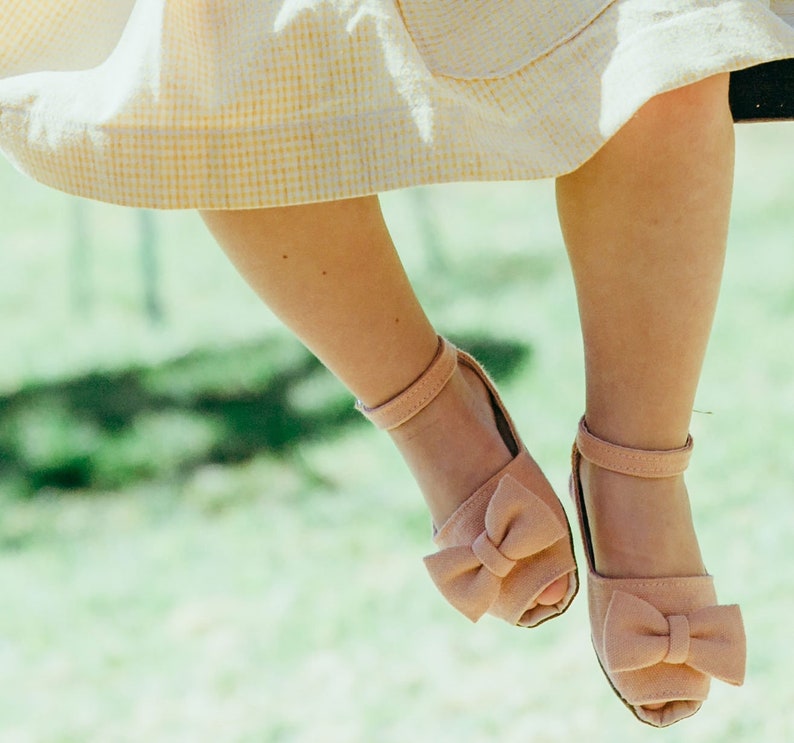Mary Jane Peep toes crawlers and walkers rose perfect for newborn Soft soled washable baby shoe Pre walkers