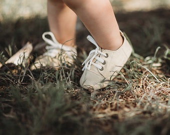 Dune Soft Sole Baby Shoe, Fabric First Walker, Toddler Sneaker