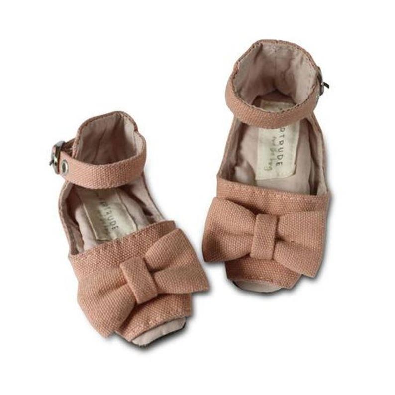 Mary Jane Peep toes crawlers and walkers rose perfect for newborn Soft soled washable baby shoe Pre walkers