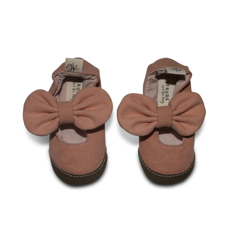Buy Rose Soft Sole Mary Janes, Baby Shoes, Pink First Walker Shoe