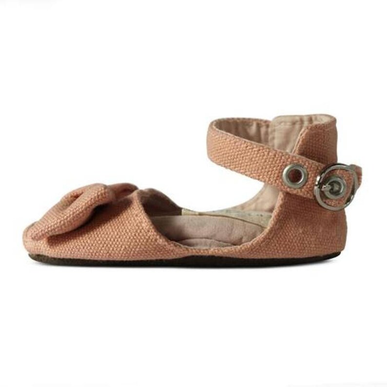 Mary Jane Peep toes crawlers and walkers rose perfect for newborn Soft soled washable baby shoe Pre walkers