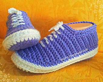 Crochet Sneakers pattern in English only