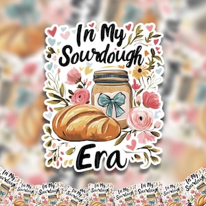 Sourdough bread stickers