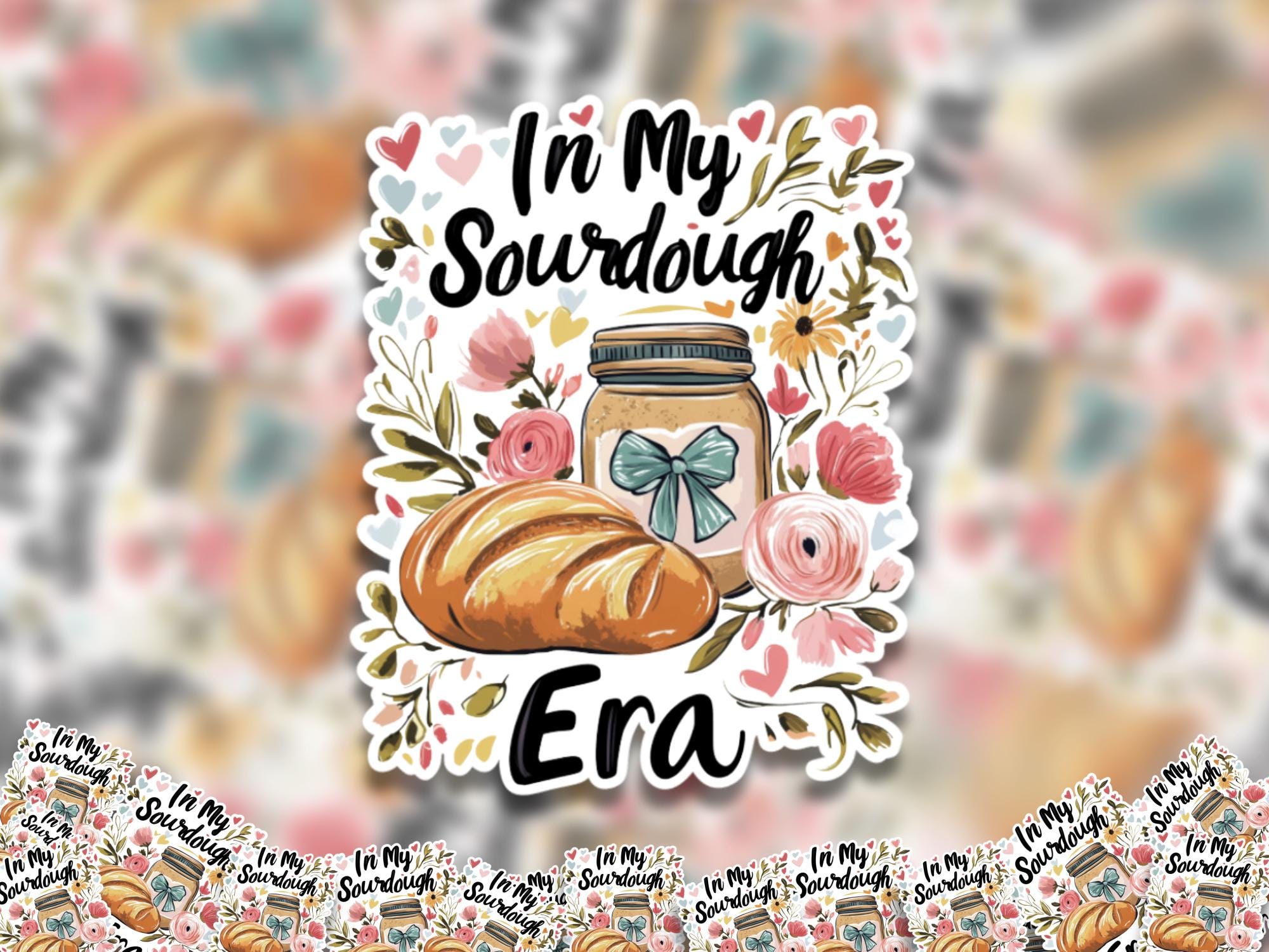 Sourdough bread stickers