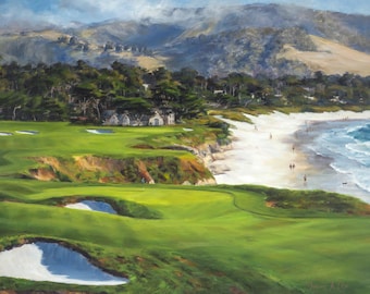 Midsummer Dream, the 7th Hole at Pebble Beach Golf Links