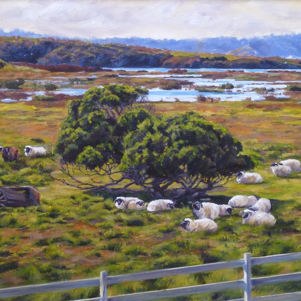 The Mission Ranch, Clint Eastwood owned, Carmel by the Sea, Sheep, lambs, Mission Ranch Restaurant