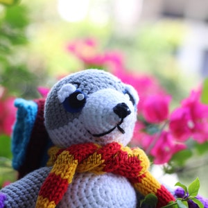 Serac the Seal Courier Dota 2 Chibi Plushie Amigurumi Stuffed Toy Doll Handmade Softies Gift Baby Crochet Knit Inspired Plush Characters image 10