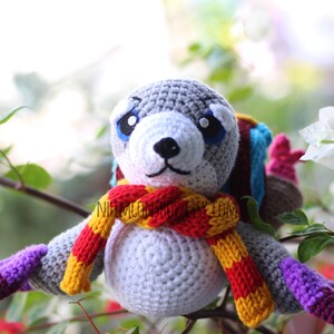 Serac the Seal Courier Dota 2 Chibi Plushie Amigurumi Stuffed Toy Doll Handmade Softies Gift Baby Crochet Knit Inspired Plush Characters image 7