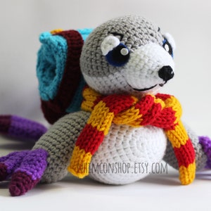 Serac the Seal Courier Dota 2 Chibi Plushie Amigurumi Stuffed Toy Doll Handmade Softies Gift Baby Crochet Knit Inspired Plush Characters image 4