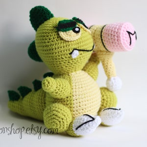Muka Muka Paradise Dinosaur Inspired Amigurumi Plushie Stuffed Toy Doll handmade gift by nhimconshop Crochet & Knit plush