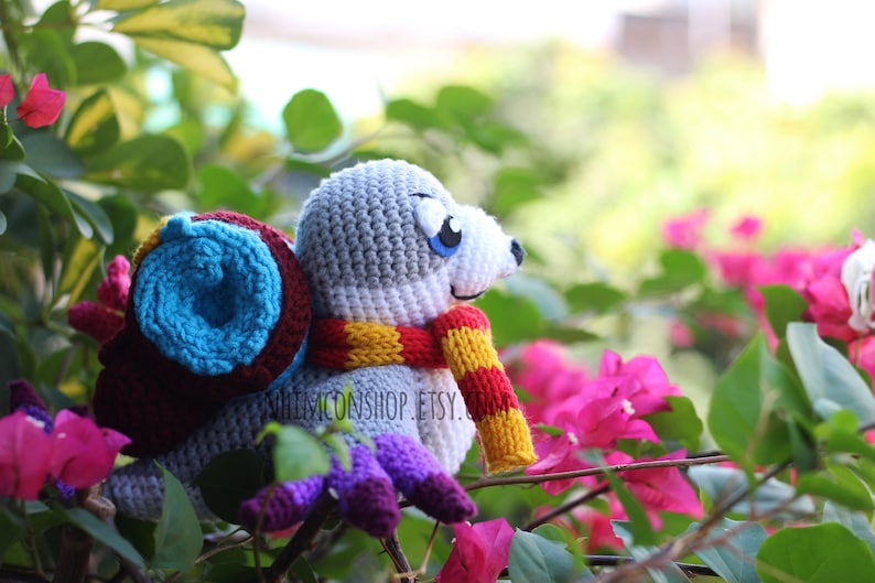 Serac the Seal Courier Dota 2 Chibi Plushie Amigurumi Stuffed Toy Doll Handmade Softies Gift Baby Crochet Knit Inspired Plush Characters image 6