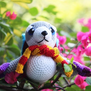 Serac the Seal Courier Dota 2 Chibi Plushie Amigurumi Stuffed Toy Doll Handmade Softies Gift Baby Crochet Knit Inspired Plush Characters image 5
