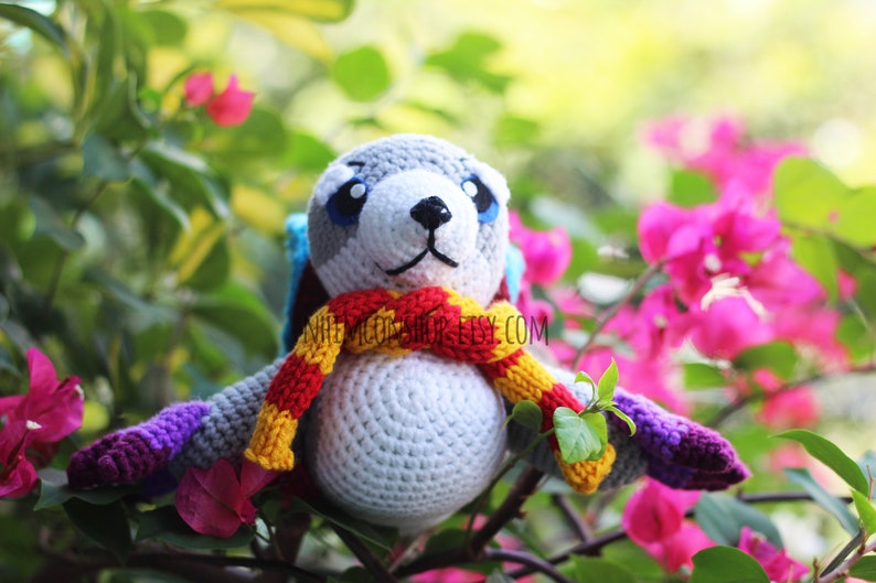 Serac the Seal Courier Dota 2 Chibi Plushie Amigurumi Stuffed Toy Doll Handmade Softies Gift Baby Crochet Knit Inspired Plush Characters image 5