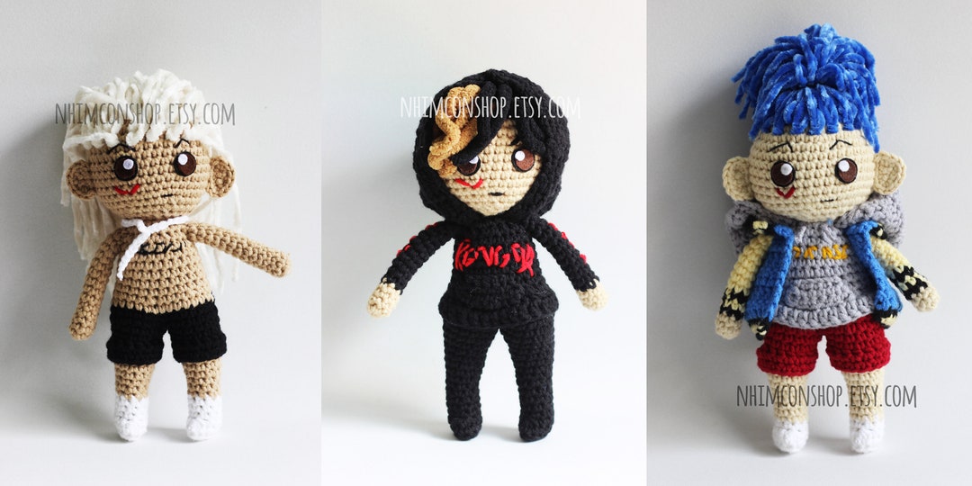 Plush Gifts, Hero Series Crochet Plushies, Stuffed Cute Toys