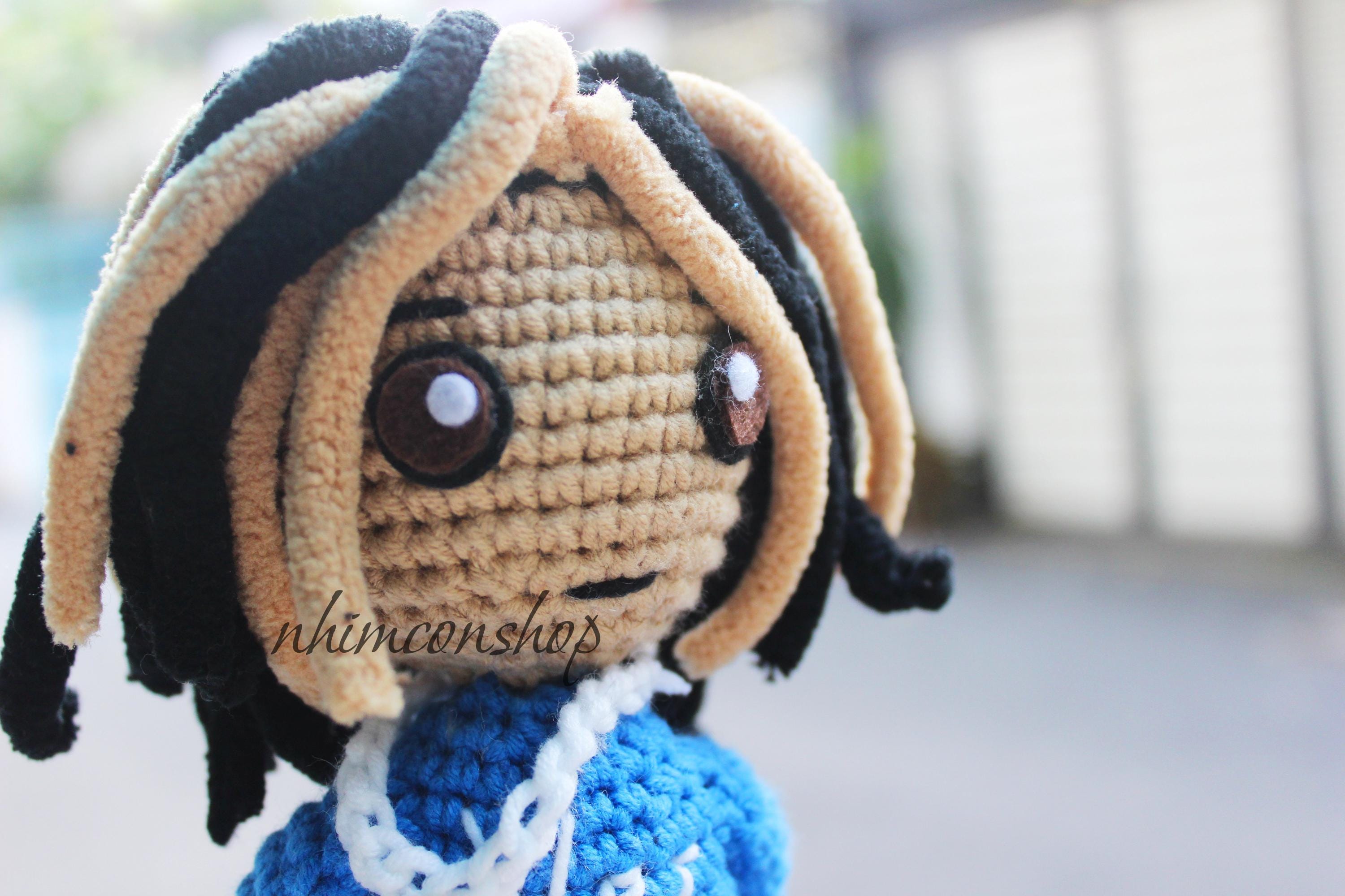 Costom Plushie Rapper King Von Rapper Chibi Plushie: Handmade Crochet Doll - Etsy