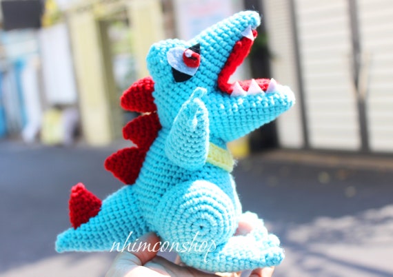 ワニノコ　ポケモン　ぬいぐるみ　20cm ワニノコ ポケモン ちび ぬいぐるみ あみぐるみ ぬいぐるみ 人形