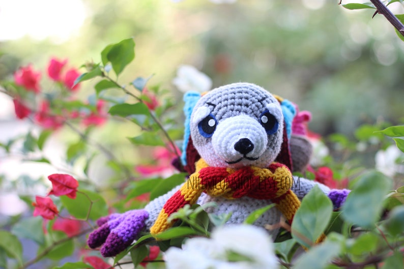 Serac the Seal Courier Dota 2 Chibi Plushie Amigurumi Stuffed Toy Doll Handmade Softies Gift Baby Crochet Knit Inspired Plush Characters