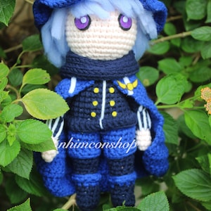 Yuma Chibi Plushie Amigurumi Knuffel Pop Handgemaakte Softies Cadeau Gehaakte Baby Geïnspireerde Pluche Personages