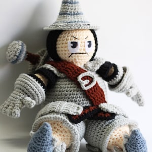 Handmade Steiner Final Fantasy IX Crochet Plushie