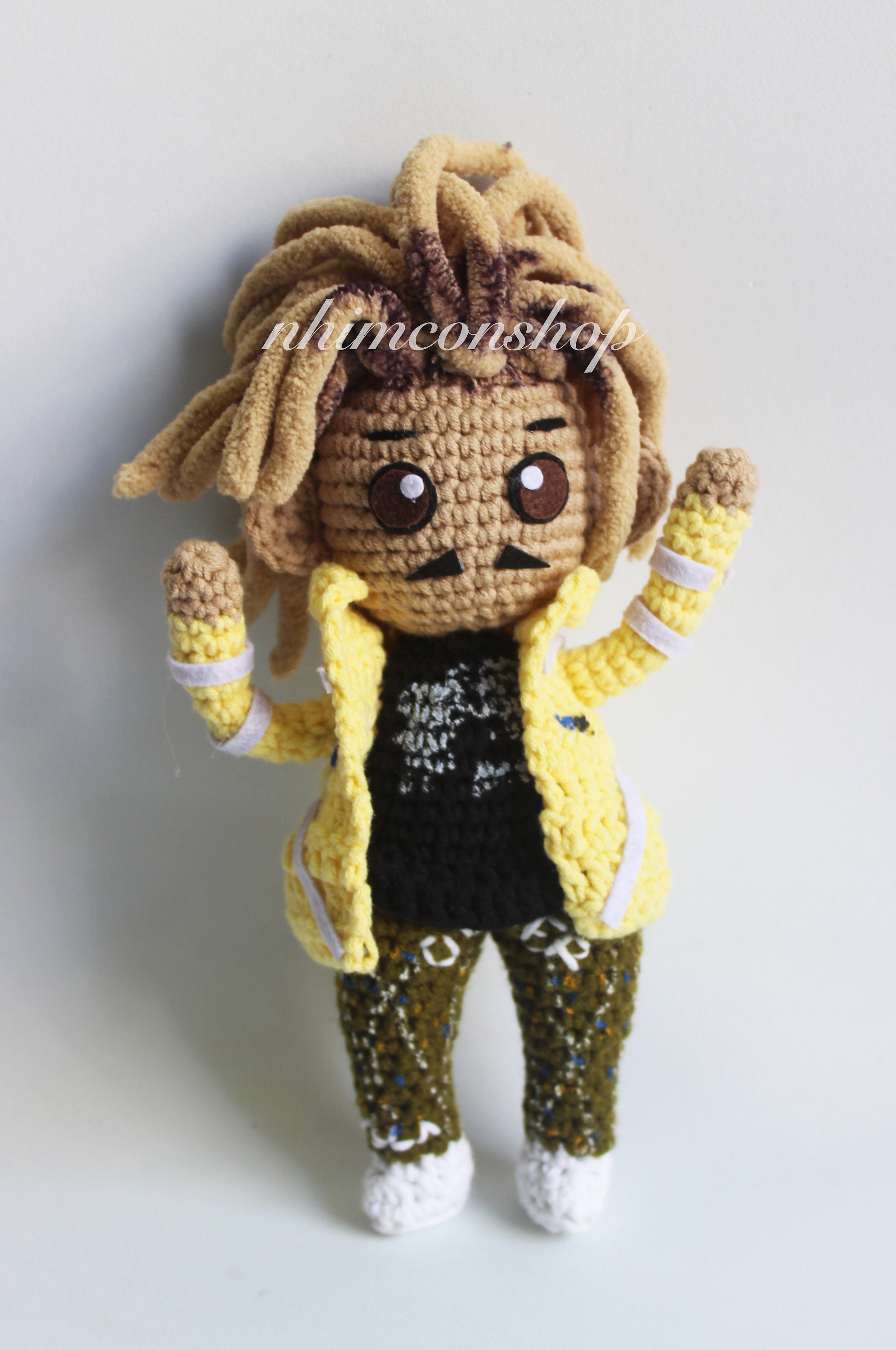 Costom Plushie Rapper Chibi Rapper Plushie: Custom Crochet Amigurumi Doll - Etsy