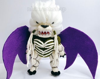 Madeen Final Fantasy IX FF9 Chibi Plushie Amigurumi Stuffed Toy Doll Handmade Softies Gift Baby Crochet Plush Characters