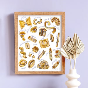 Pasta Print by Laurel Greenfield