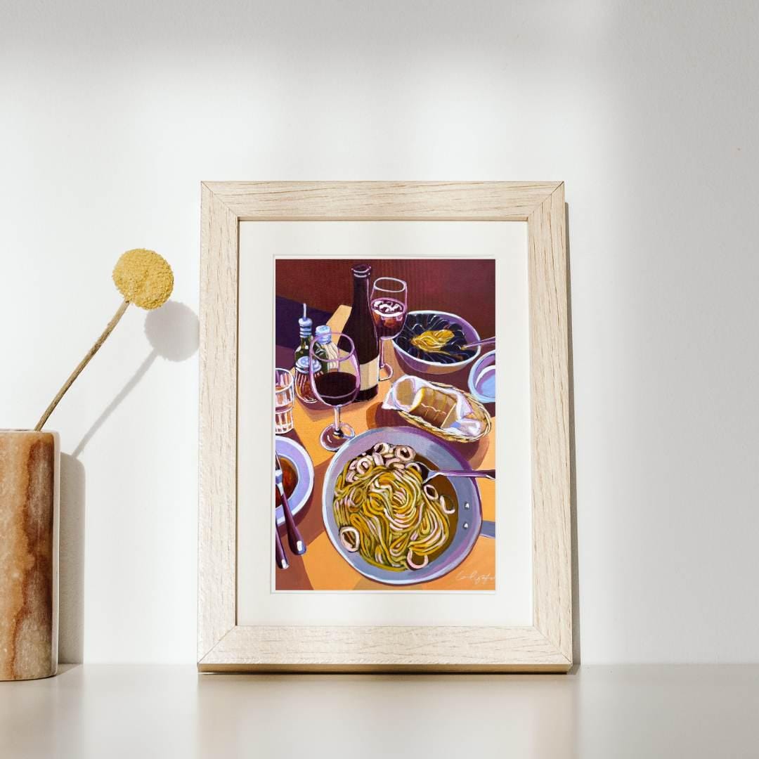 Catching Print Examples Daily Catch Print by Laurel Greenfield - Etsy UK