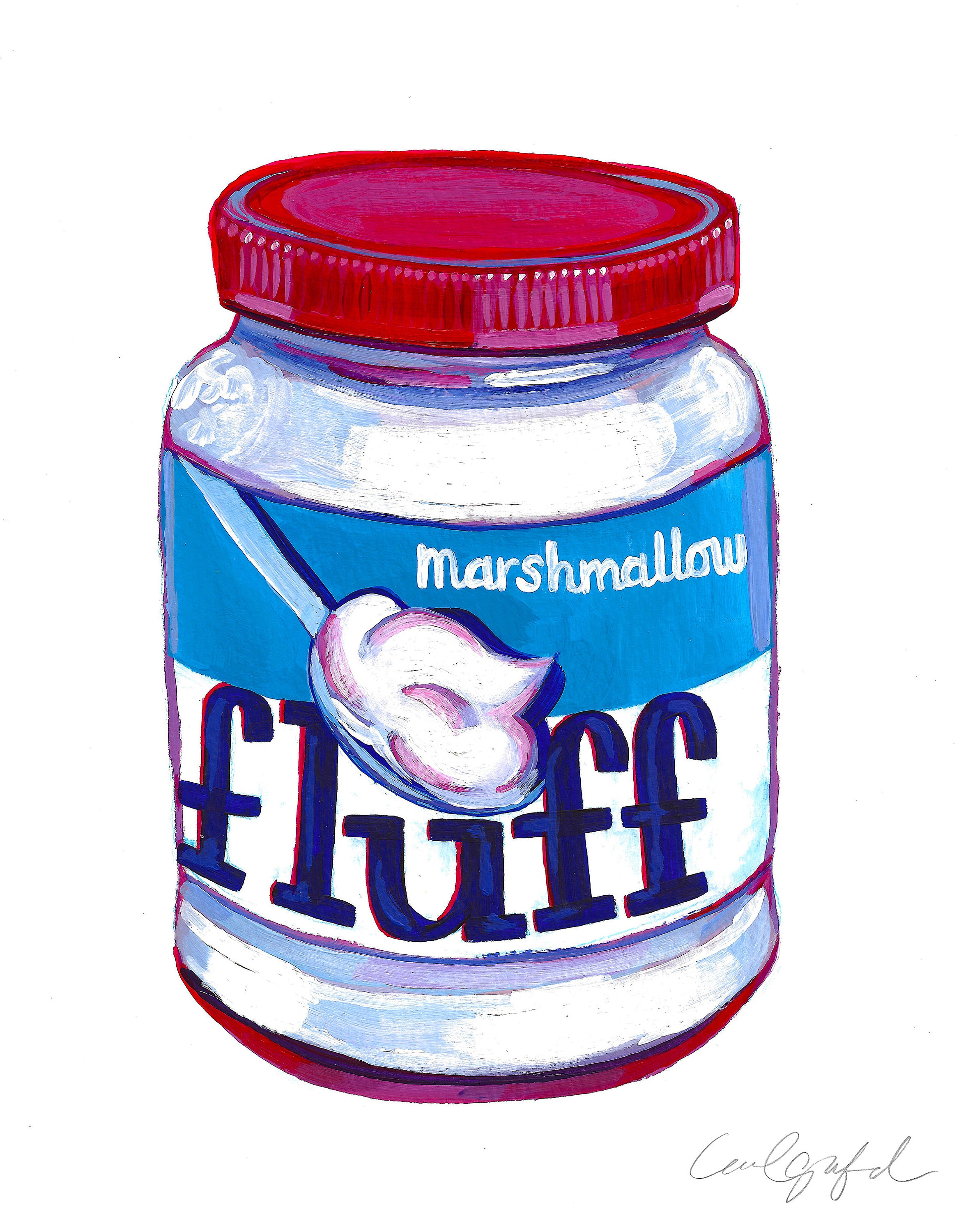 Jar of Fluff — LAUREL GREENFIELD ART