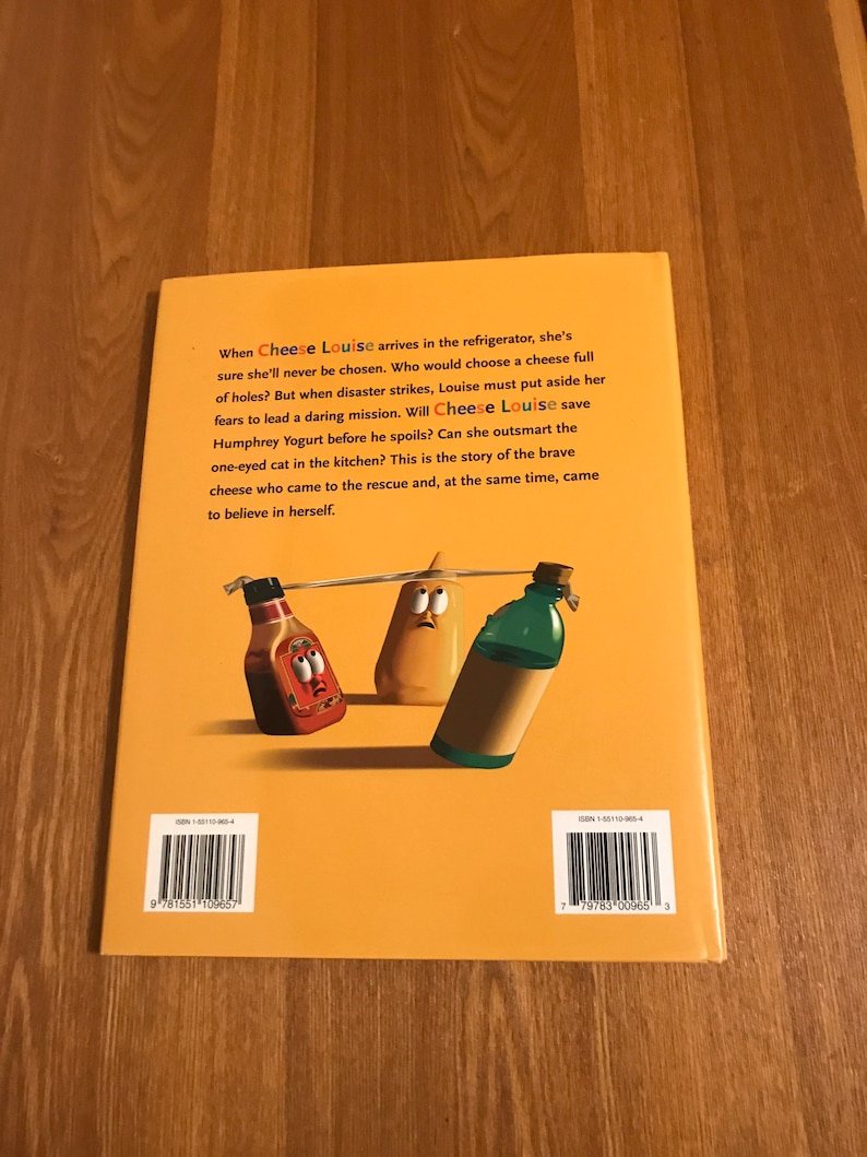 Childrens Book Cheese Louise by David Slater Illustration Etsy