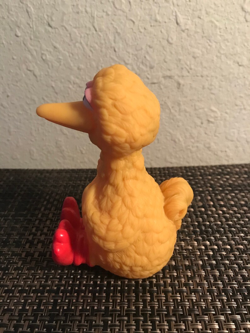 Baby Squeak Toy 1970s Little Big Bird Sesame Street Playskool Etsy