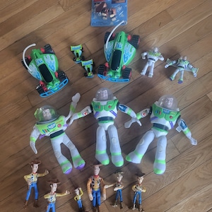 Toy Story Toys 3 Buzz Lightyear Dolls Slinky Dog 4 Cars Disney lcww