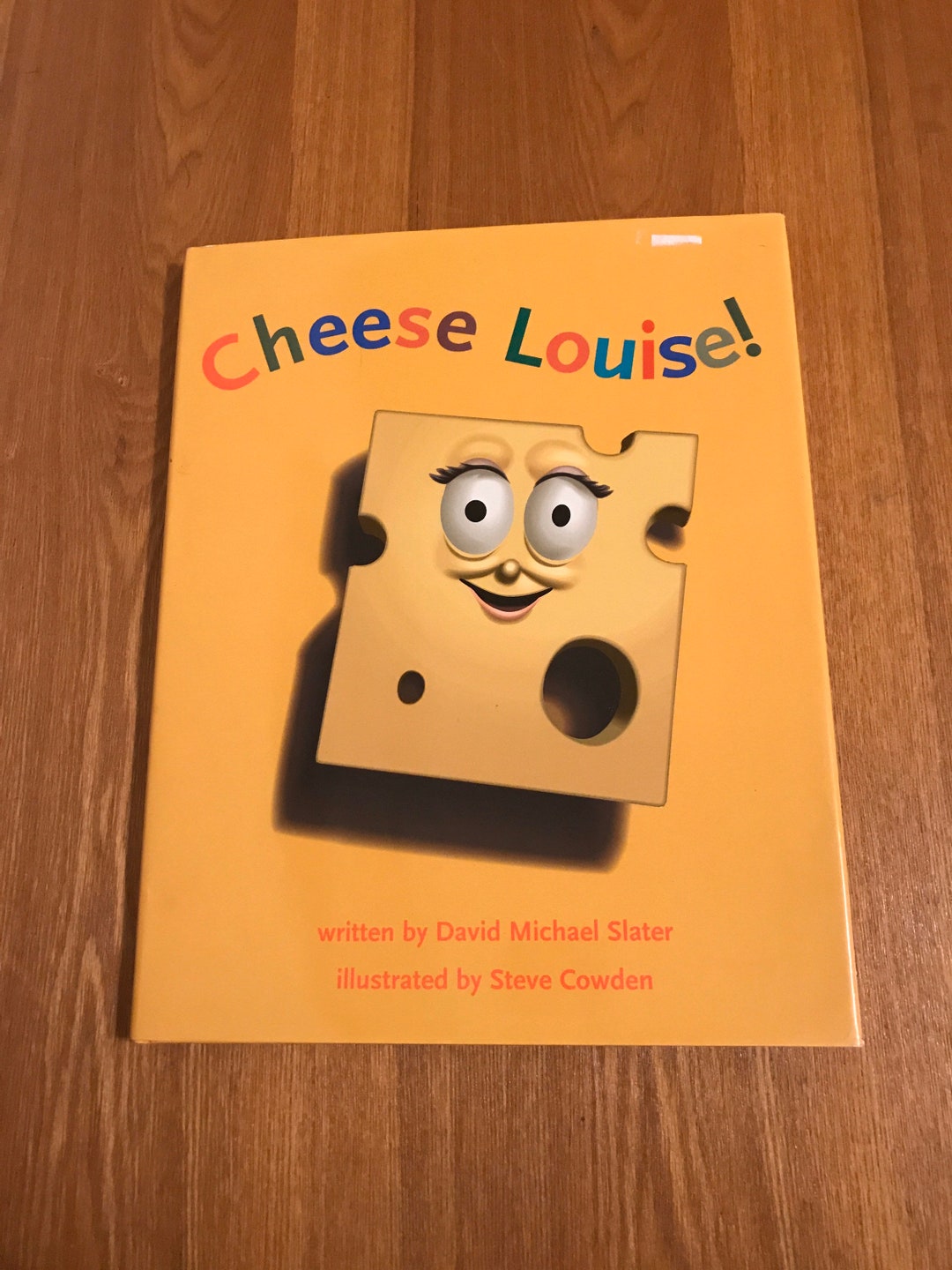 Childrens Book Cheese Louise by David Slater Illustration Etsy